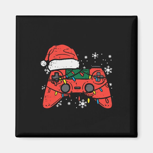 Aimant Contrôleur Jeu de Noël Xmas Garçons Enfants Jeunes (Devant)