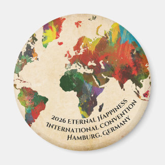 Aimant Convention internationale JW 2026 Bonheur Éternel