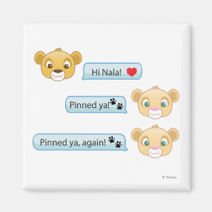 Aimant Conversation Simba Nala