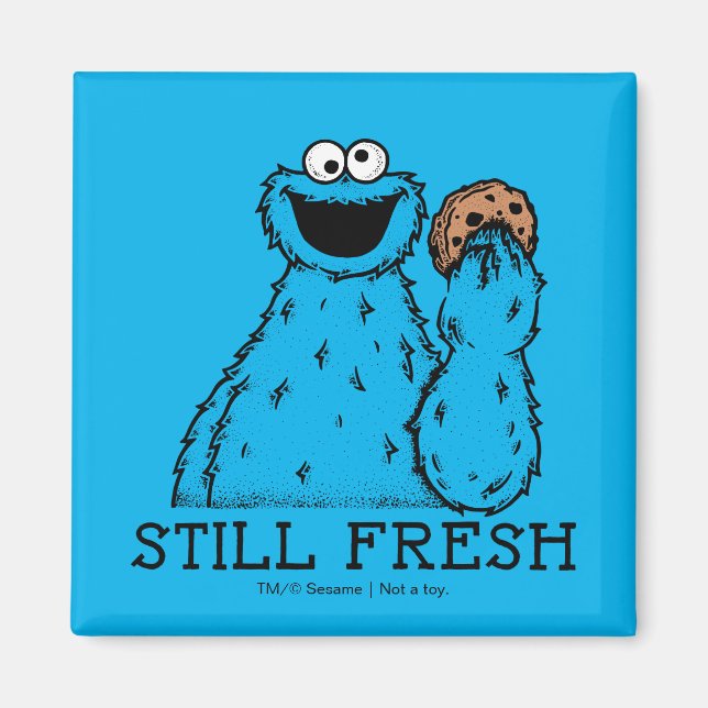 Aimant Cookie Monster | Frais (Devant)