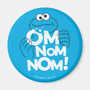 Aimant Cookie Monster Om Nom Nom !