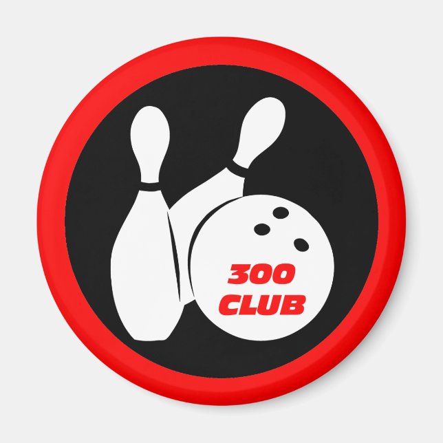 Aimant Cool 300 bowling (Devant)