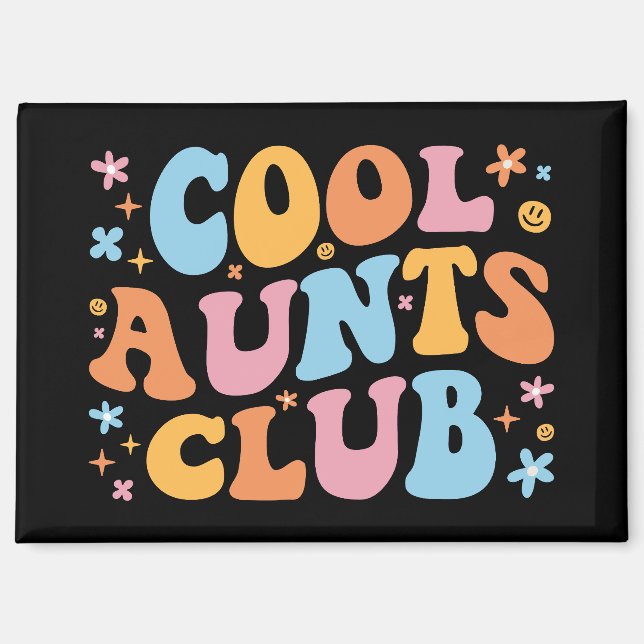 Aimant Cool Aunts Club III (Recto)