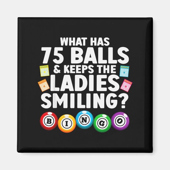 Aimant Cool Bingo Novelty For Men Women Bingo Lover Bingo (Devant)