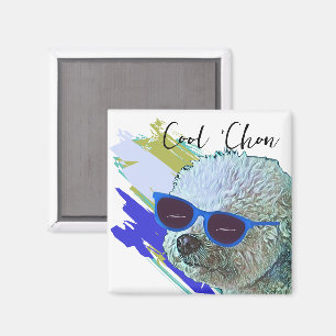 Aimant Cool Chon le Bichon