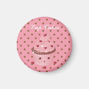 Aimant Cool, Extraordinaires gâteaux de Coupe Rose