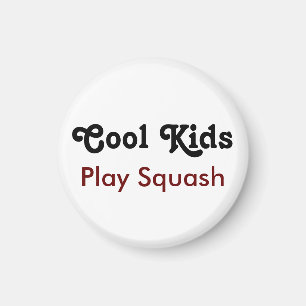 Aimant Cool Kids Play Squash