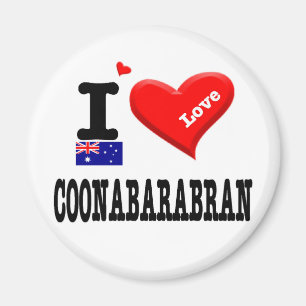 Aimant COONABARABRAN - I Love