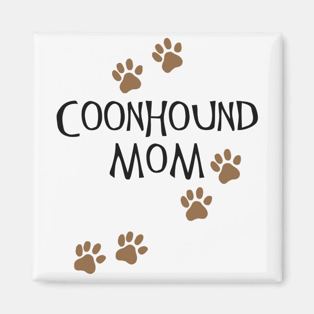 Aimant Coonhound Maman (Devant)