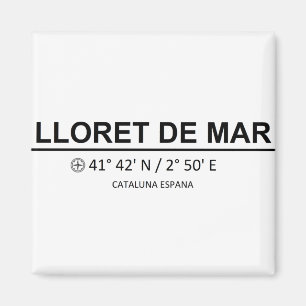 Aimant Coordinates Lloret de Mar