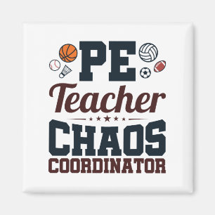 Aimant Coordinateur PE Teacher Chaos