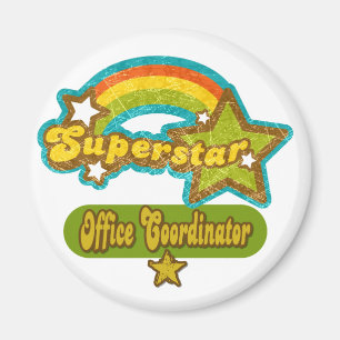 Aimant Coordonnateur de bureau de superstar