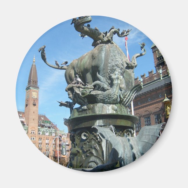 Aimant Copenhague, Danemark (Devant)