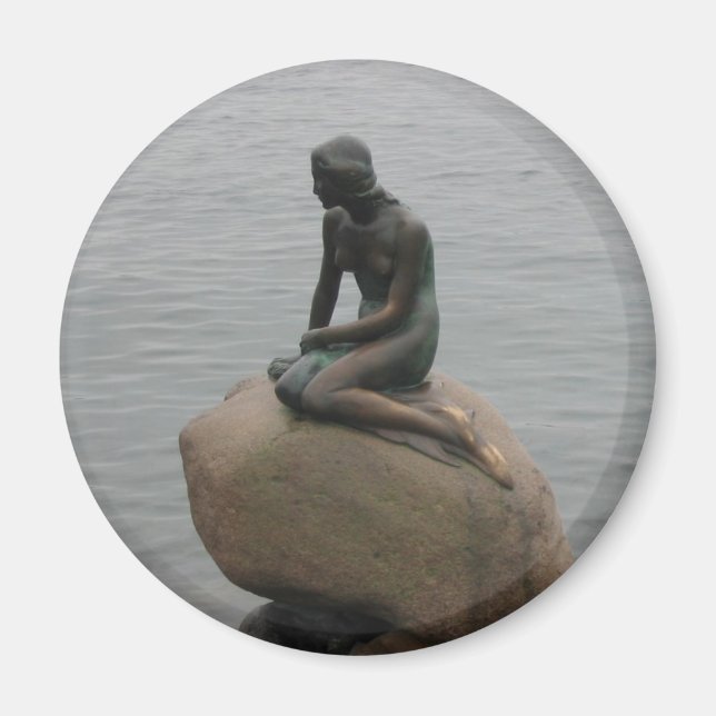 Aimant Copenhague sur la petite sirène (Devant)