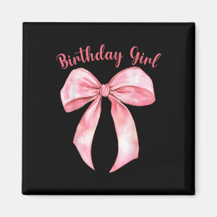Aimant Coquette Bow Anniversaire Filles Esthétiques Fille