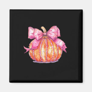 Aimant Coquette Citrouille Bow Disco Ball Cute Girly Hall