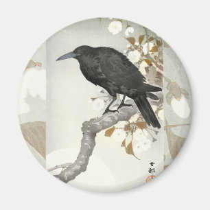 Aimant Corbeau Raven Koson Oiseau japonais