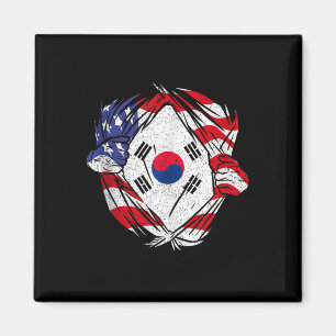 Aimant Corée du Sud Amour Corée du Sud Fierté Patriotisme