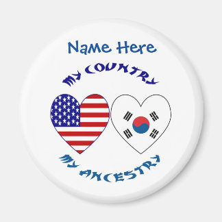 Aimant Corée du Sud États-Unis Cardiologie Pays Ancestry 