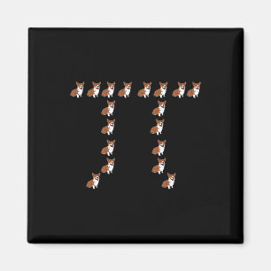 Aimant Corgi - Drôle Amant Chien Pi Jour Math Cadeaux Gee