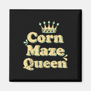 Aimant Corn Maze Queen Automne Halloween Octobre Acti