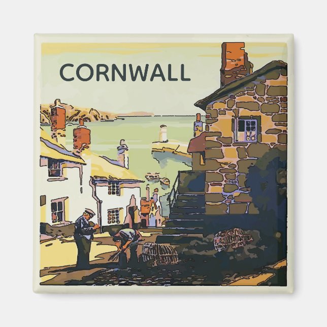 Aimant Cornwall, Royaume-Uni (Devant)