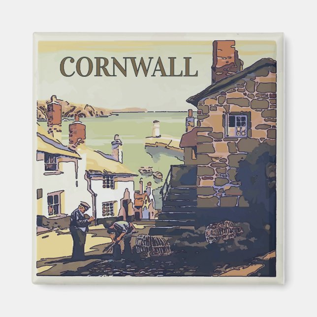 Aimant Cornwall, Royaume-Uni (Devant)
