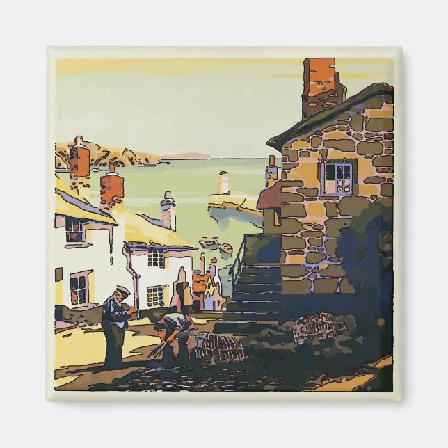 Aimant Cornwall, Royaume-Uni (Devant)