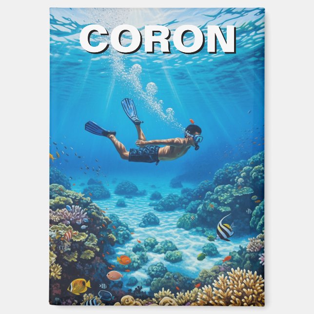 Aimant Coron Philippines Diver (Recto)