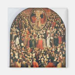 Aimant Coronation de la Vierge, 1513 (huile sur panneau)