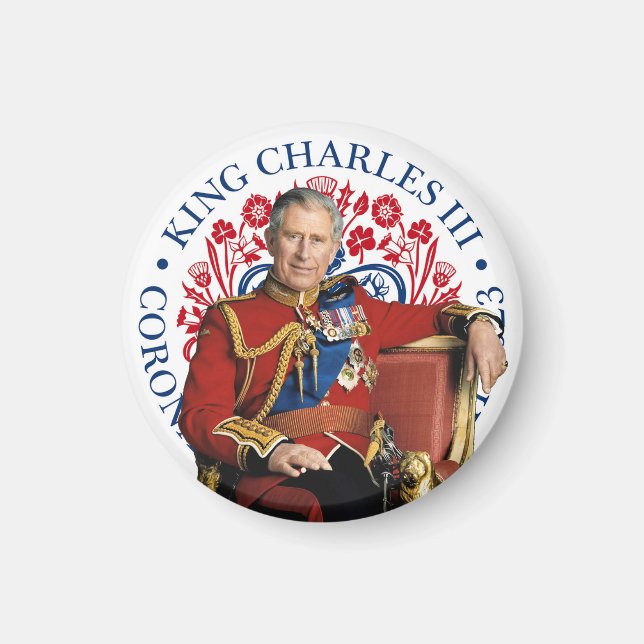 Aimant Coronation du roi Charles III (Devant)