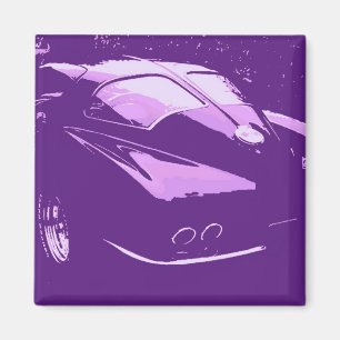 Aimant Corvette Classic/Violet