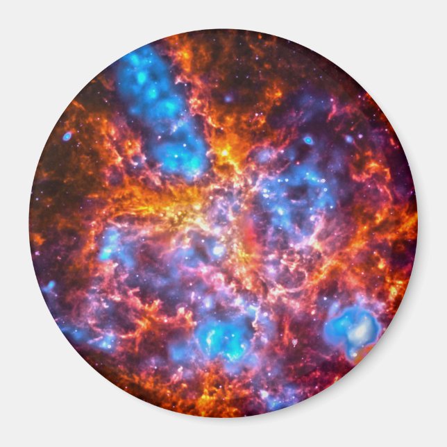Aimant Cosmos colorés (Devant)