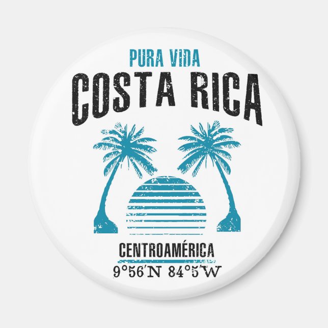 Aimant Costa Rica (Devant)