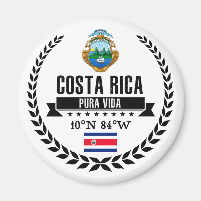 Aimant Costa Rica (Devant)
