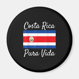 Aimant Costa Rica Pura Vida T-Shirt! Beautiful National F