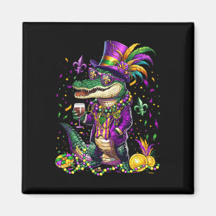 Aimant Costume d'alligator Mardi Gras Mardigator Hommes F
