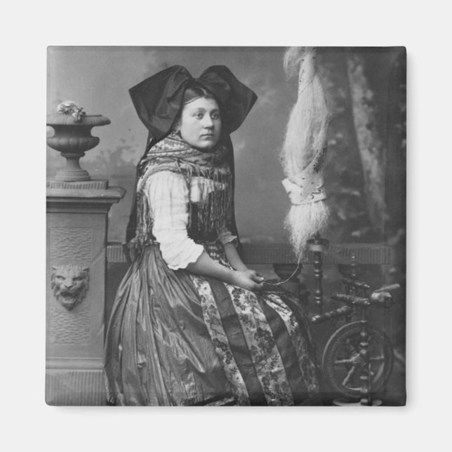 Aimant Costume d'Alsace (Devant)