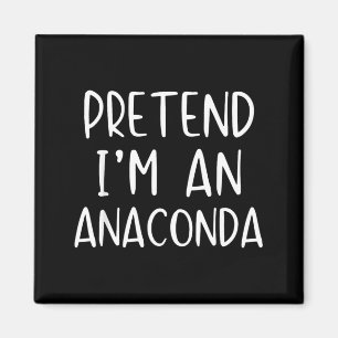 Aimant Costume d'anaconda pour enfant Halloween simple