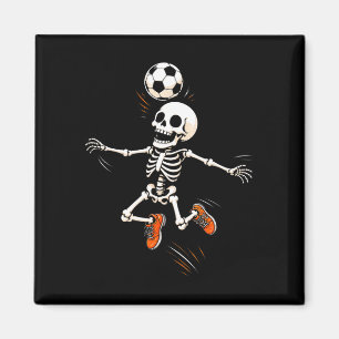 Aimant Costume de balle de football squelette pour garçon