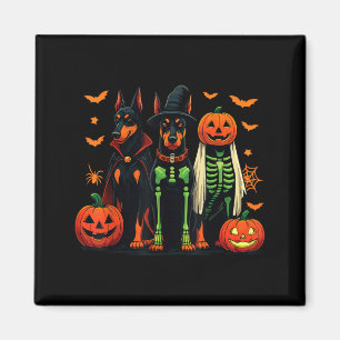 Aimant Costume de chien drôle de sorcière fantôme momie D