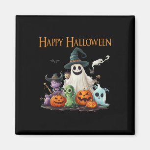 Aimant Costume d'Halloween éffrayant Ghost Halloween Happ