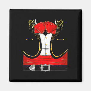 Aimant Costume d'Halloween Mariachi mexicain Charro Cinco