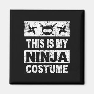 Aimant Costume Retro Ninja Halloween Pour Enfants Hommes