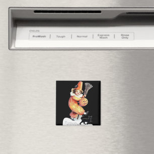 Aimant Costume vintage d'Halloween