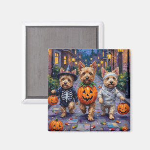 Aimant Costumes d'Halloween de Cairn Terrier