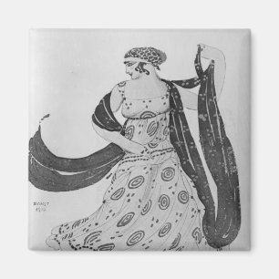 Aimant Costumez la conception pour "Cléopâtre", 1910