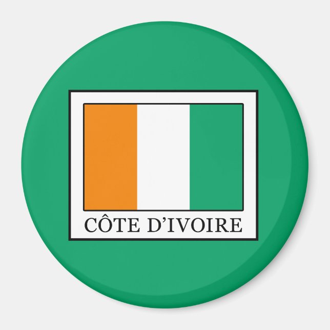 Aimant Côte d'Ivoire (Devant)