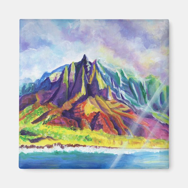 Aimant Côte Na Pali de Kauai Hawaii (Devant)