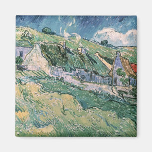 Aimant Cottages de Vincent van Gogh   à l'Auvers-sur-Ois